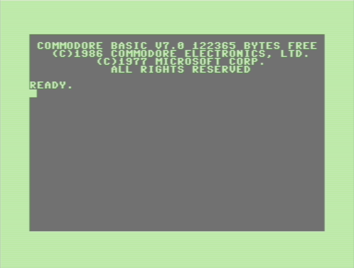 Commodore Service and Restorer Hungary | Commodore 128 boot screen