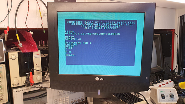 Commodore 1571, 128D, 128DCR floppy meghajtó fejhiba