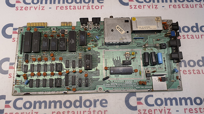 Commodore Service and Restorer Hungary | MOD: Commodore 64 NTSC módosítása PAL -ra